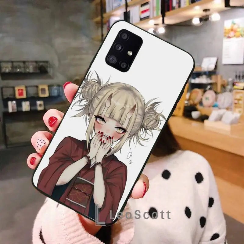 

Himiko Toga Boku Phone Cases For Samsung A40 A50 A51 A71 A20E A20S S8 S9 S10 S20 Plus note 20 ultra 4G 5G