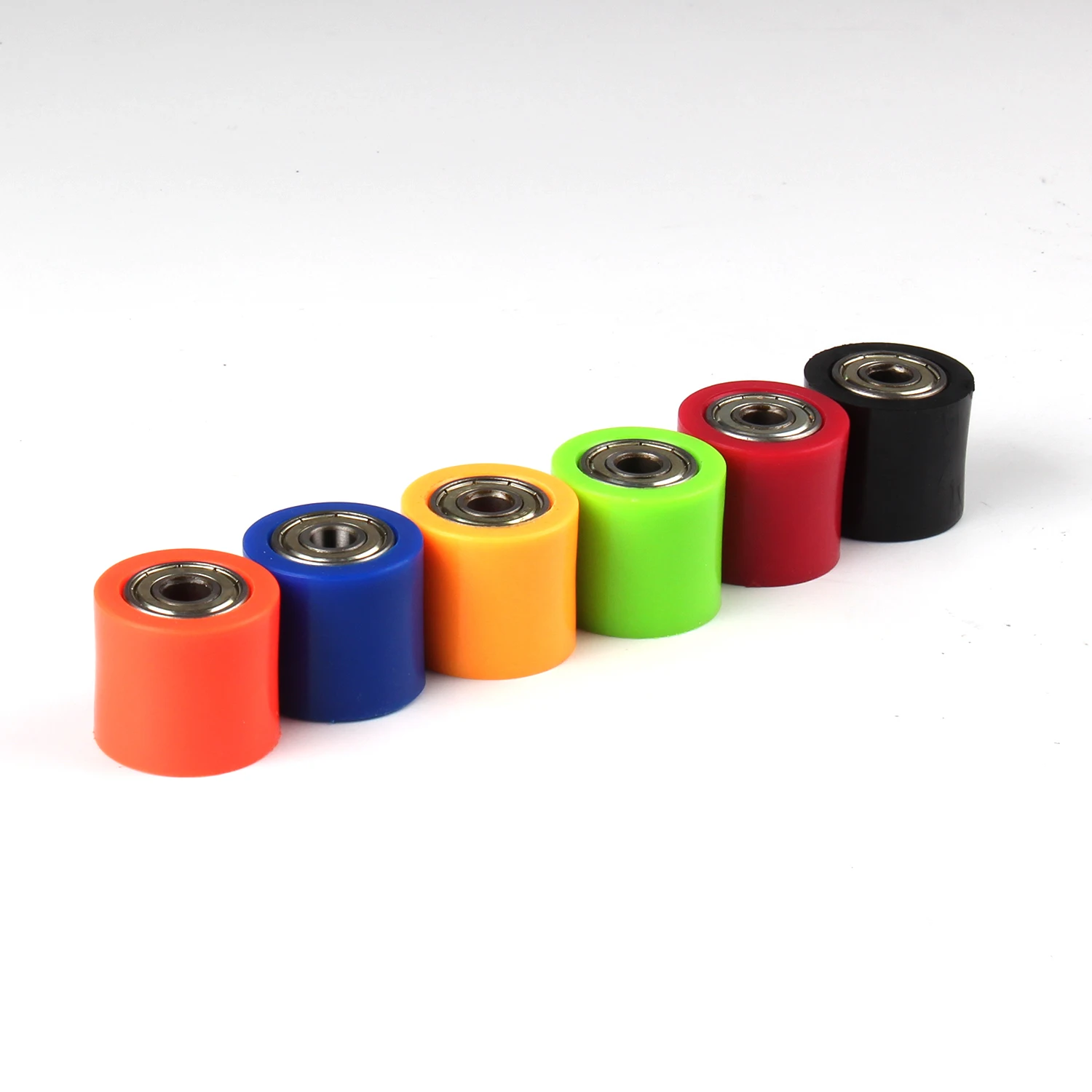 Цепь роликовый пластик металлический корпус 8 мм 10 ролик-ползунок натяжного