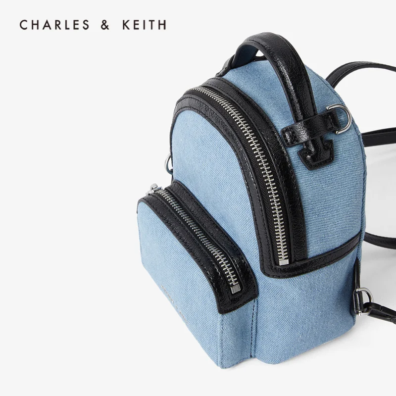 CHARLES＆KEITH Новинка на Весну и Лето2020 CK2 60150926Женская Сумка Плечо молния рюкзак