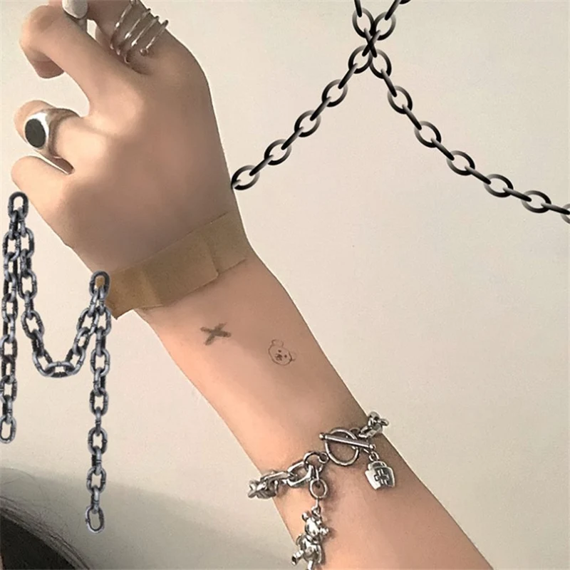 Браслет с подвесками в виде медведя классные Модные женские ювелирные изделия