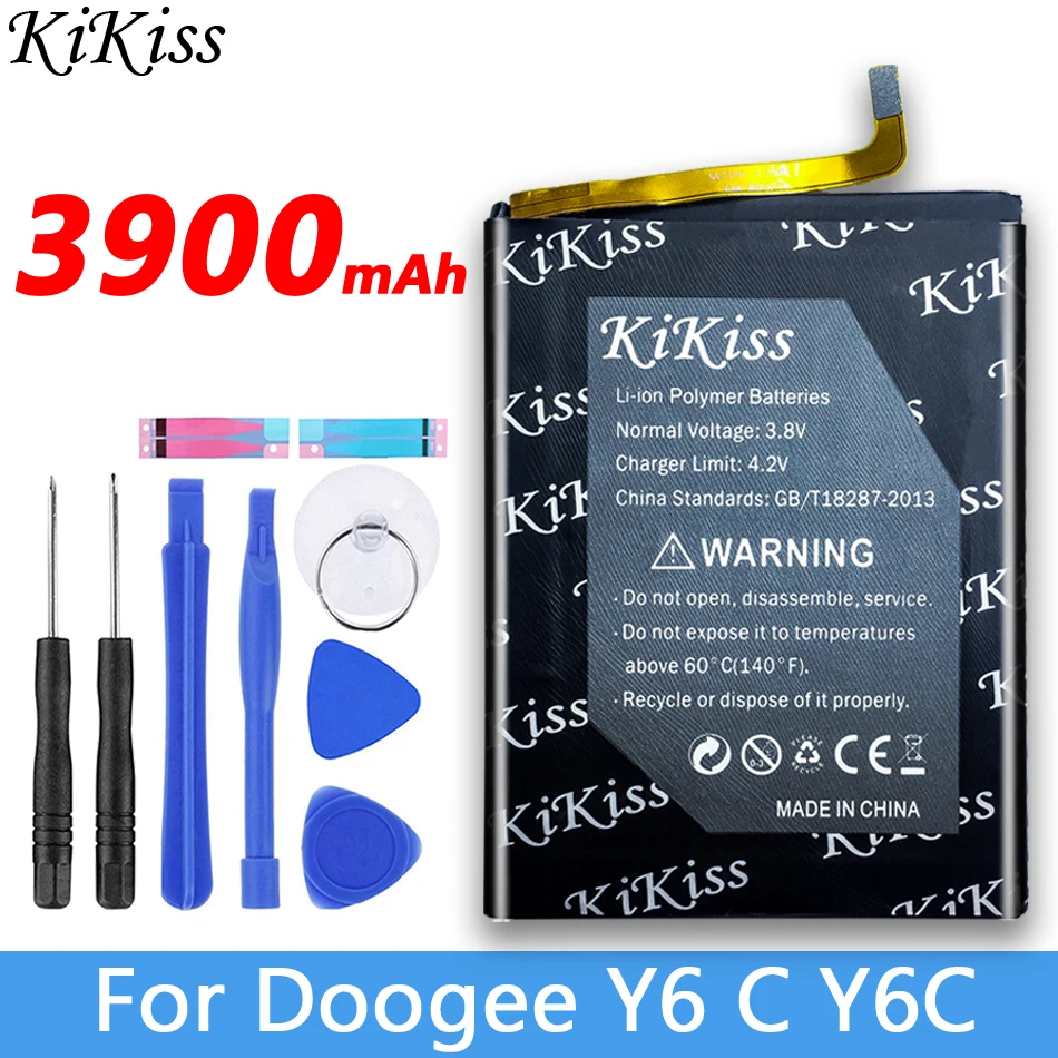 3900mAh аккумулятор большой мощности Для Doogee Y6 / Y6C 5 дюймов мобильный телефон батарея