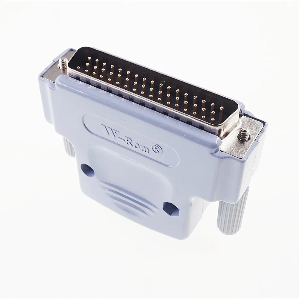 2 шт. D Sub разъем 50 положение 3 ряда штекер мужской провод припоя Тип Pin промышленный