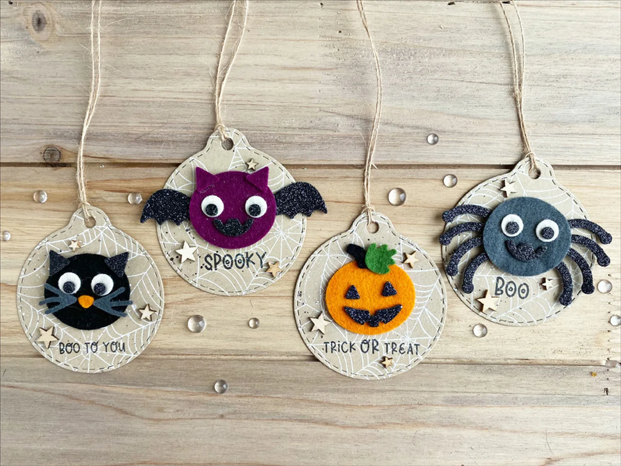 Хэллоуин заколки-Хэллоуин вырезанные штампы искусственное украшение тиснение