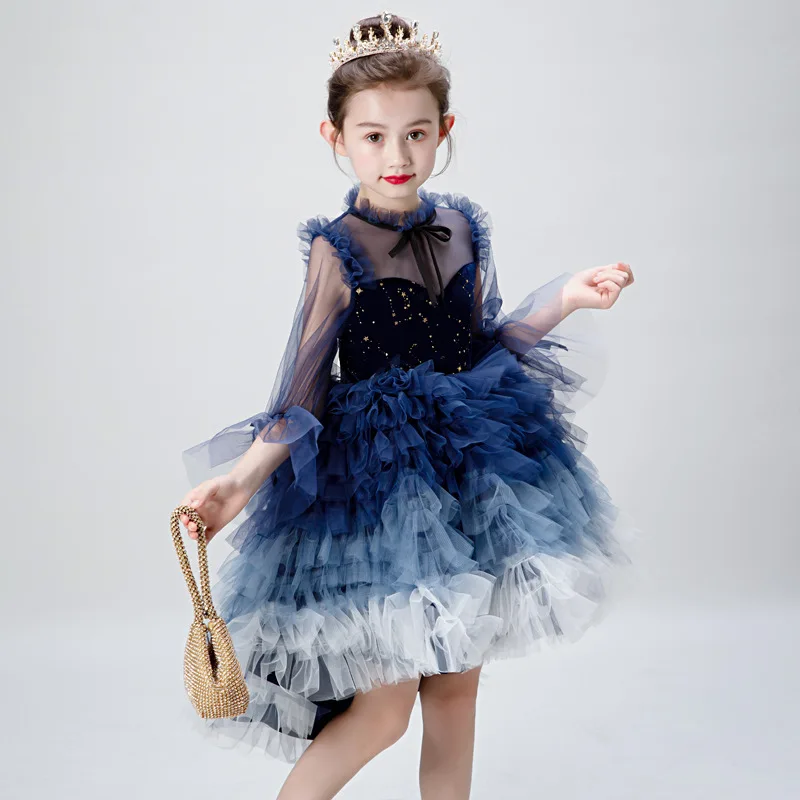 Новое Элегантное платье принцессы на свадьбу подружки невесты с цветочным