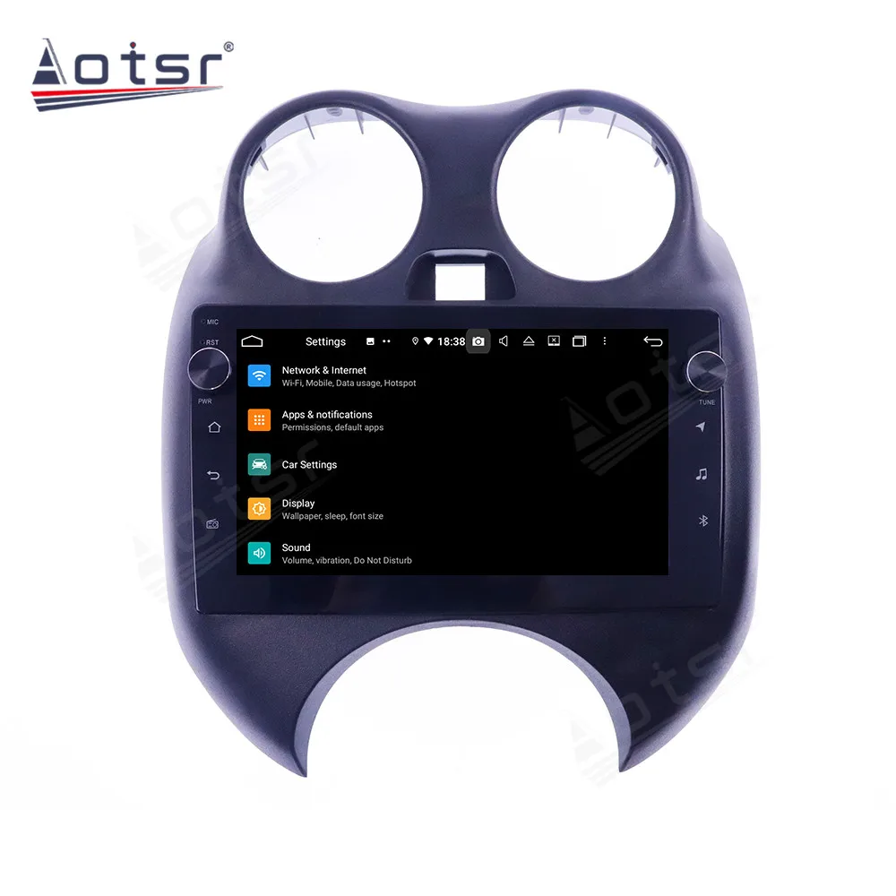 

4+128G For Nissan Macth 2012 - 2015 Android10.0 Car Multimedia Player GPS Navigation Auto Stereo Radio Head Unit Carplay DSP IPS