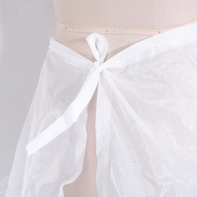 Женская свадебная трехслойная юбка американка трапециевидной формы длиной до