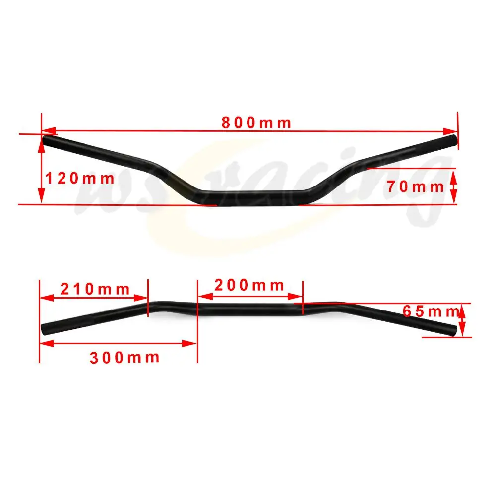 Трубы для Руля Мотоцикла 1 1/8 дюйма 28 мм KTM DUKE CRF YZF WRF RMZ RMX KLX KXF 65 85 125 250 400 450 500|handlebars fat
