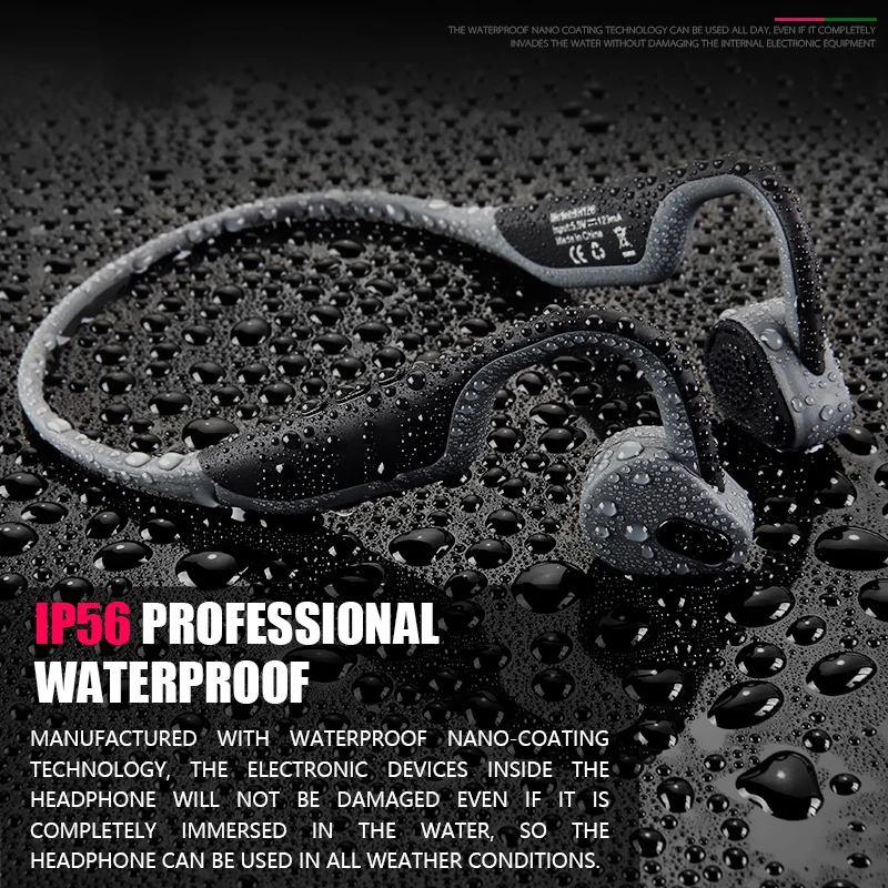 2019 Bluetooth 5 0 Беспроводные наушники с костной проводимостью для спорта