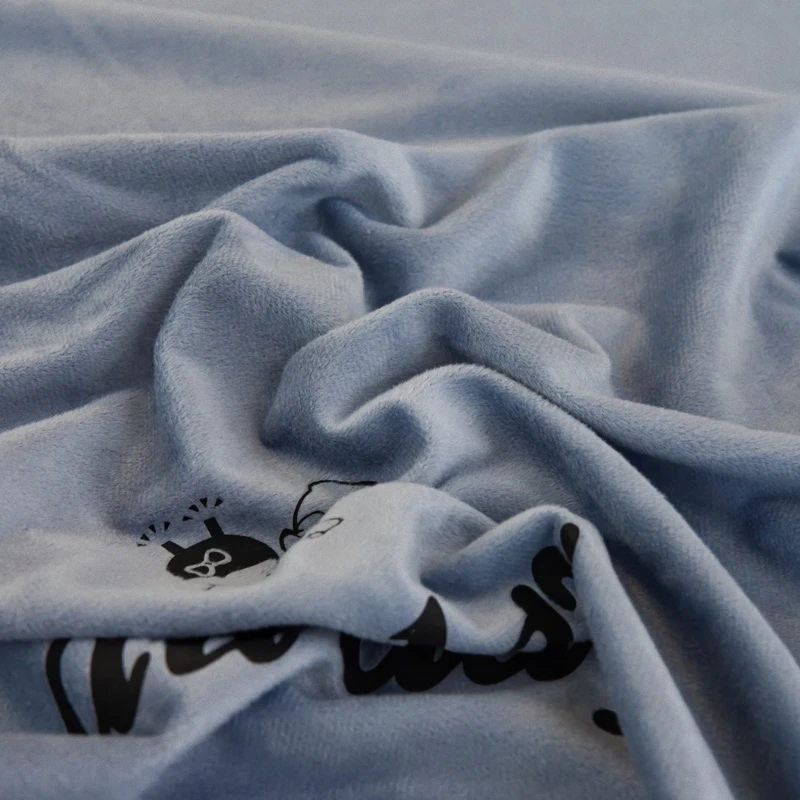 Натяжная простыня Yaapeet мягкая теплая фланелевая ткань Хрустальный бархат