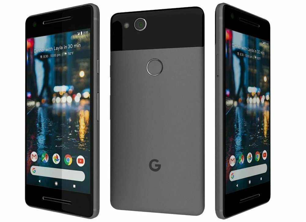 Google Pixel 2,,, 5,0 дюймов, четыре ядра, 4 Гб ОЗУ, 64 ГБ/128 ГБ, Snapdragon 835, одна SIM, 12 МП, Android, разблокированный мобильный телефон