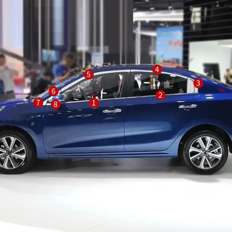 Automovil Модифицированная автомобильная оконная решетка задняя противотуманная