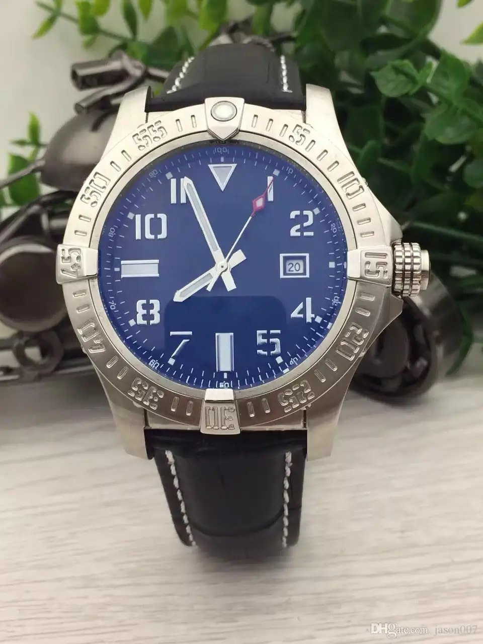 

Luxury Brand New Automatic Mechanical Watches Men Stainless Steel Bracelet Sapphire Glass Blue Yellow Dial Sport Limited Watch