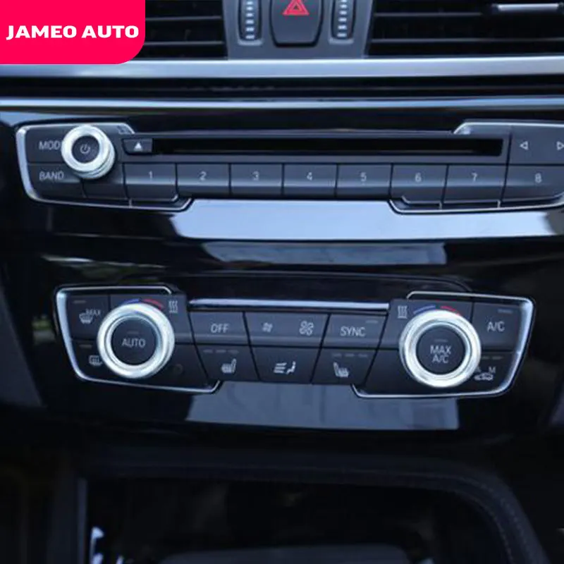 Jameo Авто кондиционер автомобиля ручки Аудио управления Кнопка Ручка кольцо