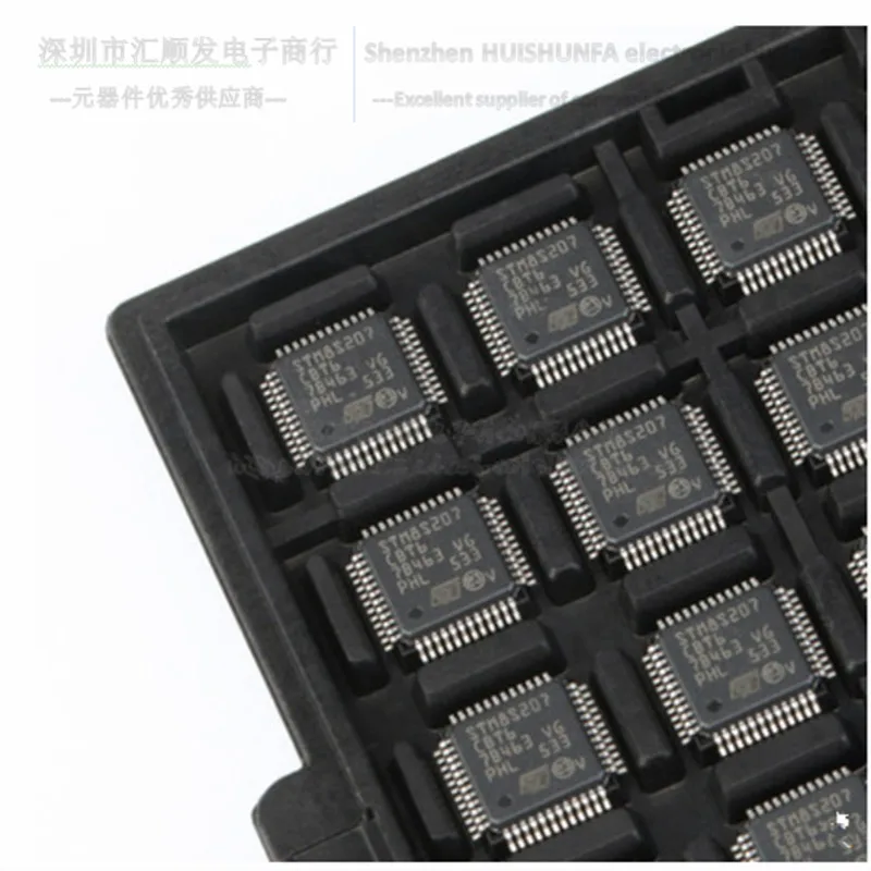 

Original STM8S207CBT6 lqfp-48 24MHz/128KB flash / 8-bit microcontroller -MCU