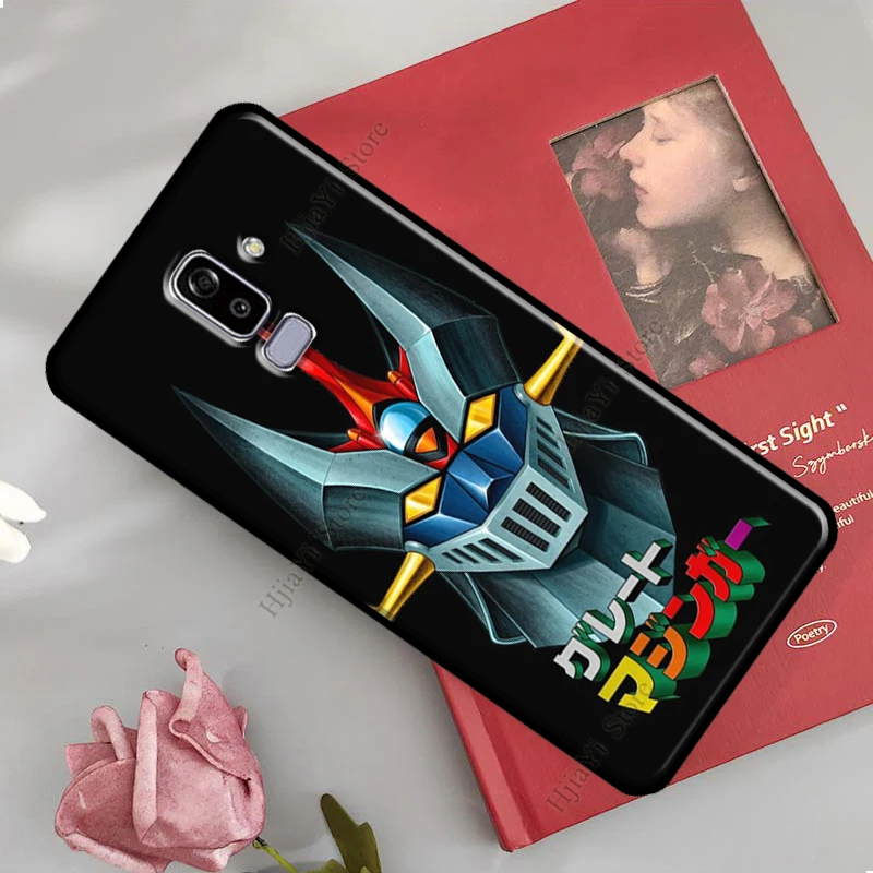 НЛО робот золотой чехол для Samsung Galaxy J1 J3 J5 J7 2016 A3 A5 2017 A7 A8 A9 J8 2018 J4 J6 Plus задняя крышка |