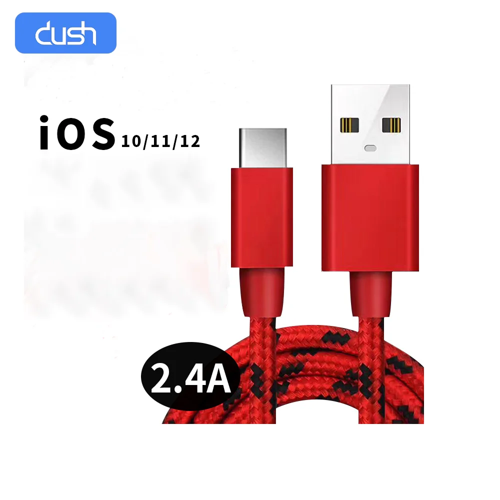 Нейлоновый Кабель Micro USB в оплетке 1 м/2 м/3 м кабель для зарядки и синхронизации
