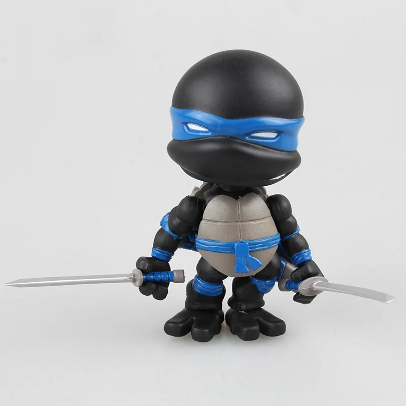Cute 4-Super Movable Teenage Mutant Ninja Turtles Black Limited Edition Gray Battle Damage Version Two-Selectable Garage Kit