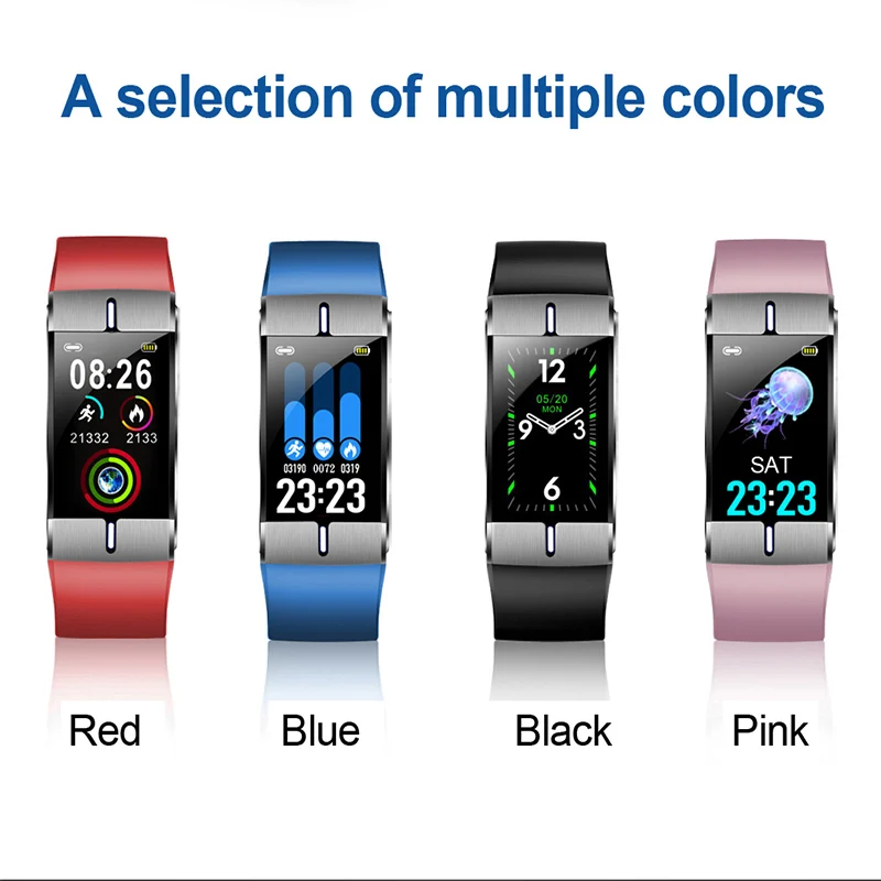 SmartWatch Body Fat Monitor Smart WristBand PPG 1.08 inch Men Women Heart Rate tracker Bracelet Calories Gym Fitness Tracker waterproof ip68 sport