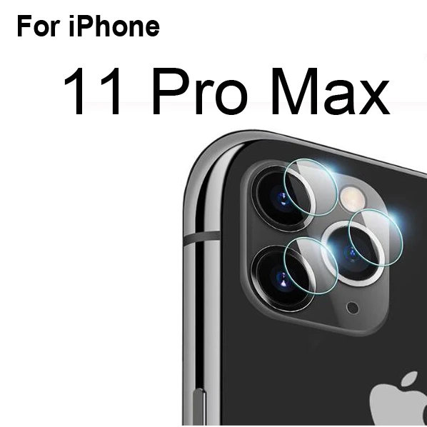 For iPhone 11Pro Max 2x Защитная пленка для объектива камеры iPhone XS Max XR X 8 7 6 6S Plus из закаленного стекла для iPhone 11 Pro Max - Цвет: For iPhone 11Pro Max