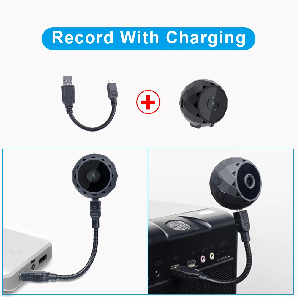 

JOZUZE D11 4K Mini Camera WiFi Smart Wireless Camcorder IP Hotspot HD Night Vision Video Micro Small Cam Motion Detection Magnet