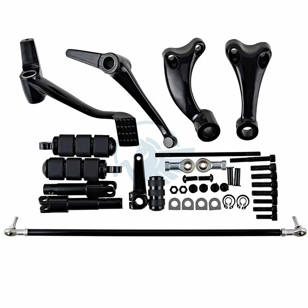 

Передние подножки мотоцикла, тормозные рычаги, рычаг переднего управления для Harley Davidson Sportster XL883 XL1200 2004-2013 2014-2025