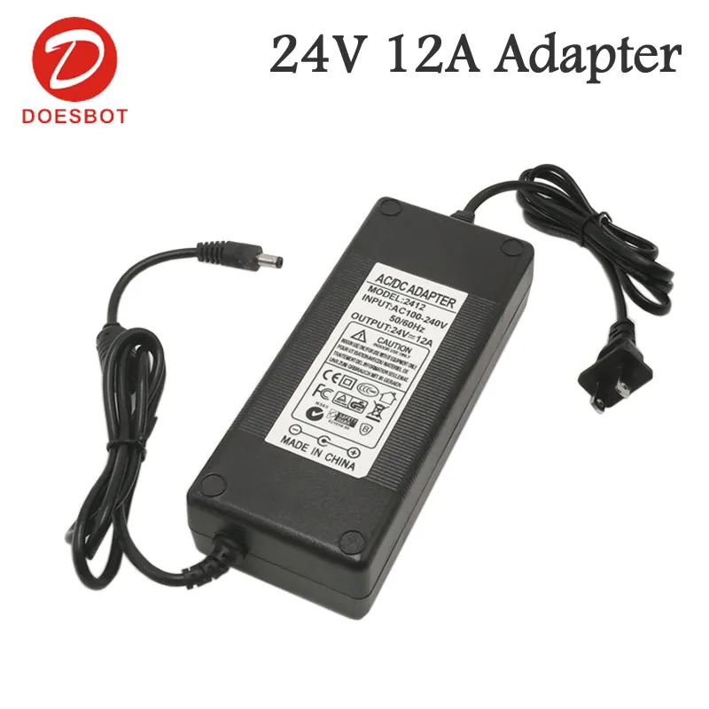 24V 12A адаптер питания для ЧПУ