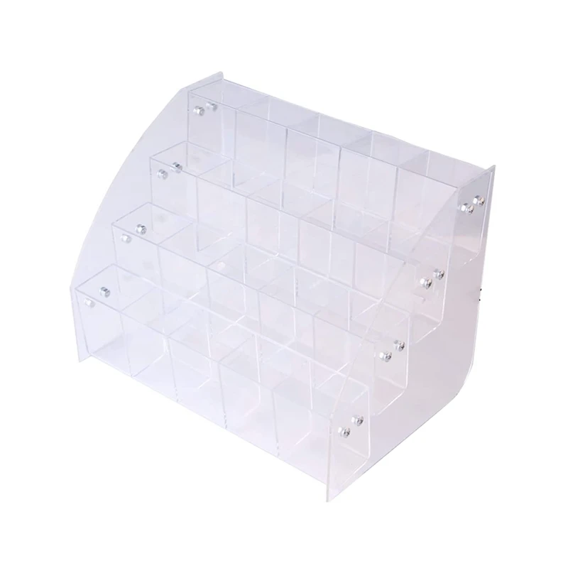 

Acrylic Pen Holder Clear High Capacity 4 Layers Desk Organizer Storage Marker Holder for Office School Home Desktop