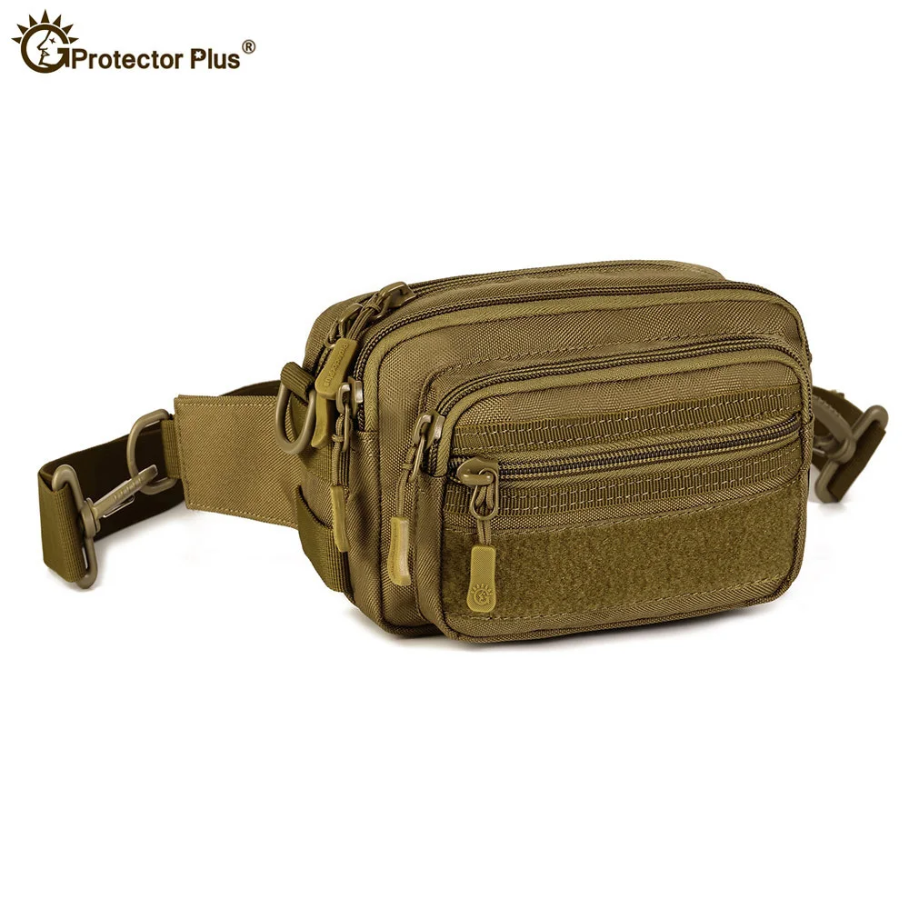 

Camouflage Nylon Waterproof Molle Pouch Men Fanny Package Military Tactical Climbing Army Attached Packs Travel Hiking Bags