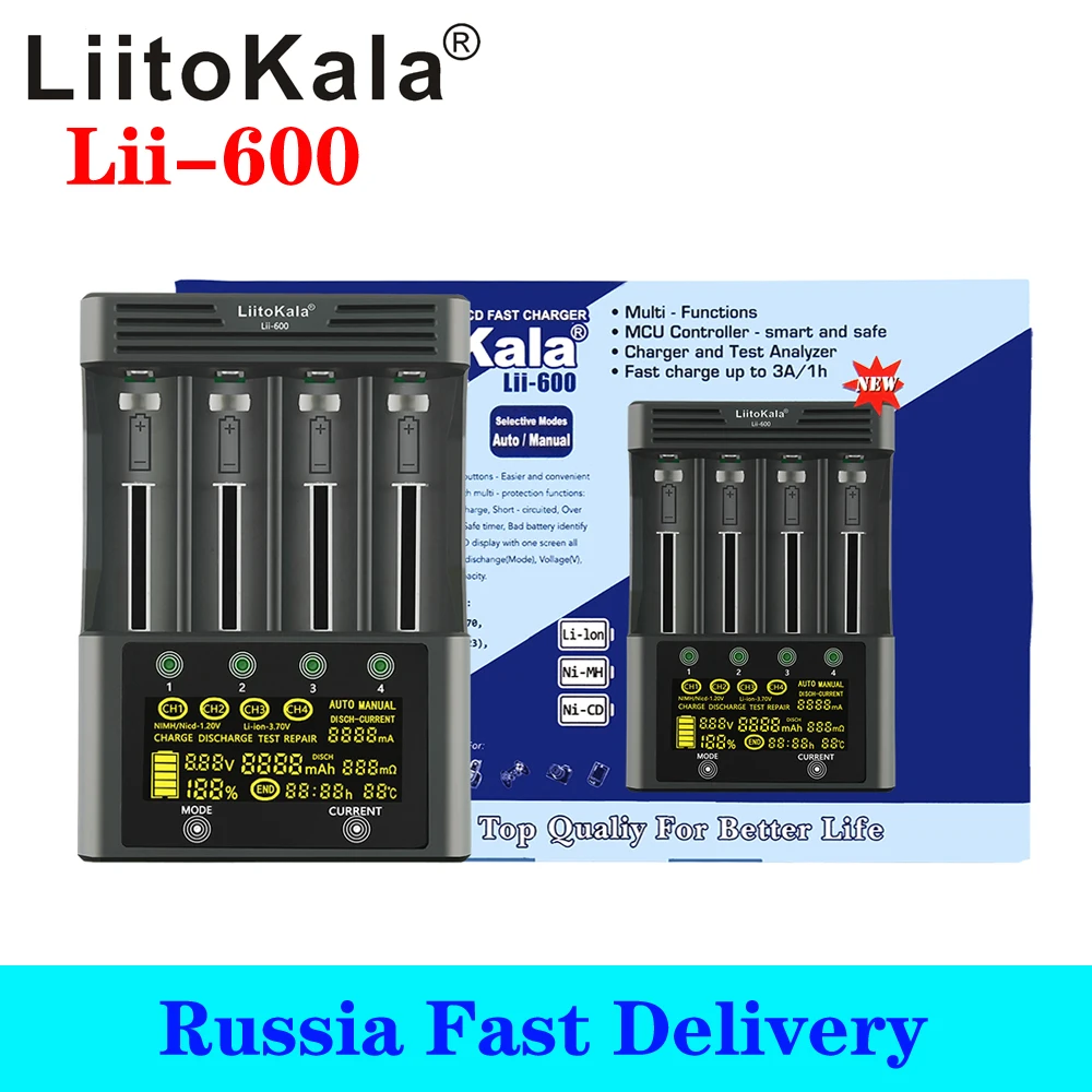 

LiitoKala: Lii-PD4 Lii-S6 Lii-S8 lii-500 18650