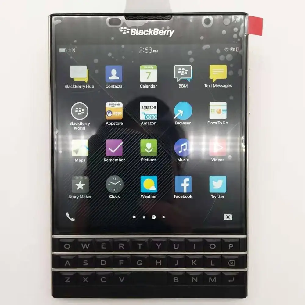 blackberry passport q30 refurbished quad core lte 3gb ram 32gb rom 13 0mp blackberry os cell phone free shipping free global shipping