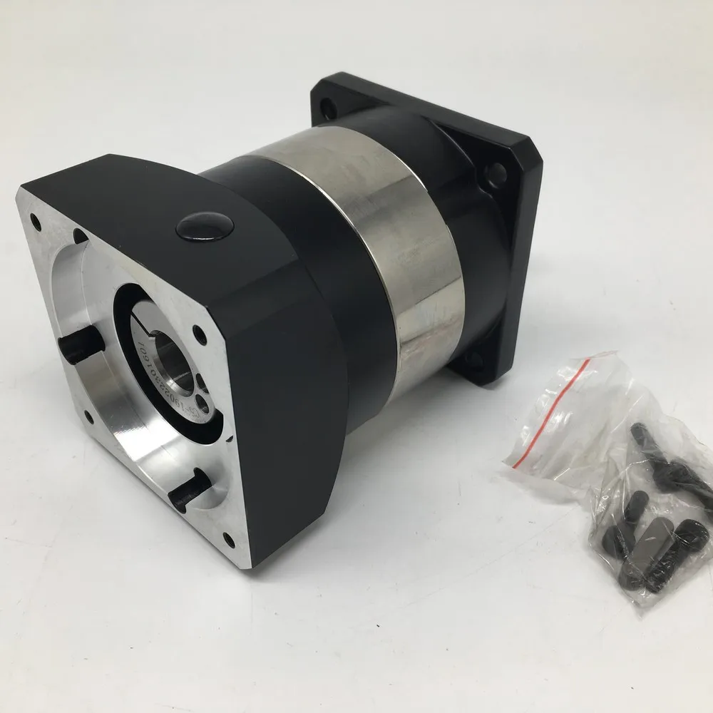 

Speed Ratio 7 90mm Planetary Gearbox 7:1 Input Shaft 16mm Gearbox Reducer for 750W Servo Motor 90mm flange