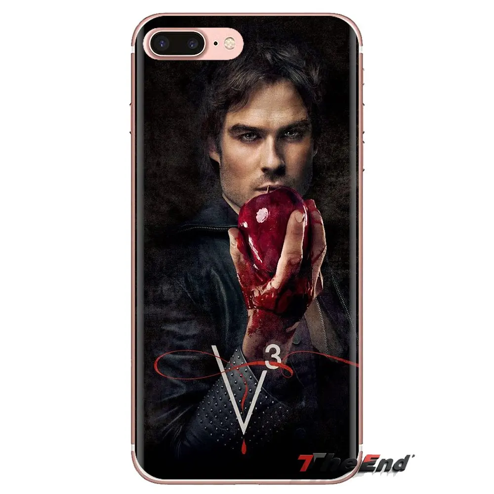 For Samsung Galaxy S2 S3 S4 S5 MINI S6 S7 edge S8 S9 Plus Note 2 3 4 5 8 Coque Fundas Phone Case Vampire Diaries Damon Salvatore |