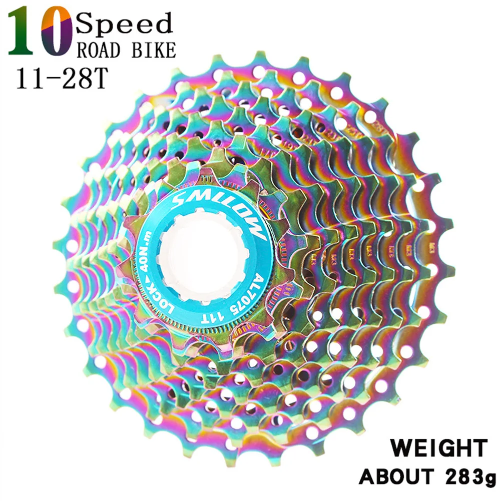 

SMLLOW Freewheel 10 скоростей 11-28T ультралегкий дорожный велосипед красочный красивый
