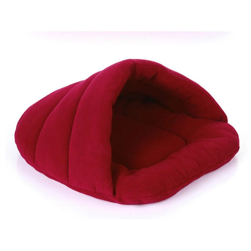 Спальный мешок для собак и кошек флисовый теплый разные цвета | Дом сад