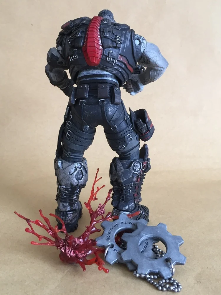 

Free shippingNECA Classic Game Gears Headshot Locust Drone Action Figure Toys Player Collection