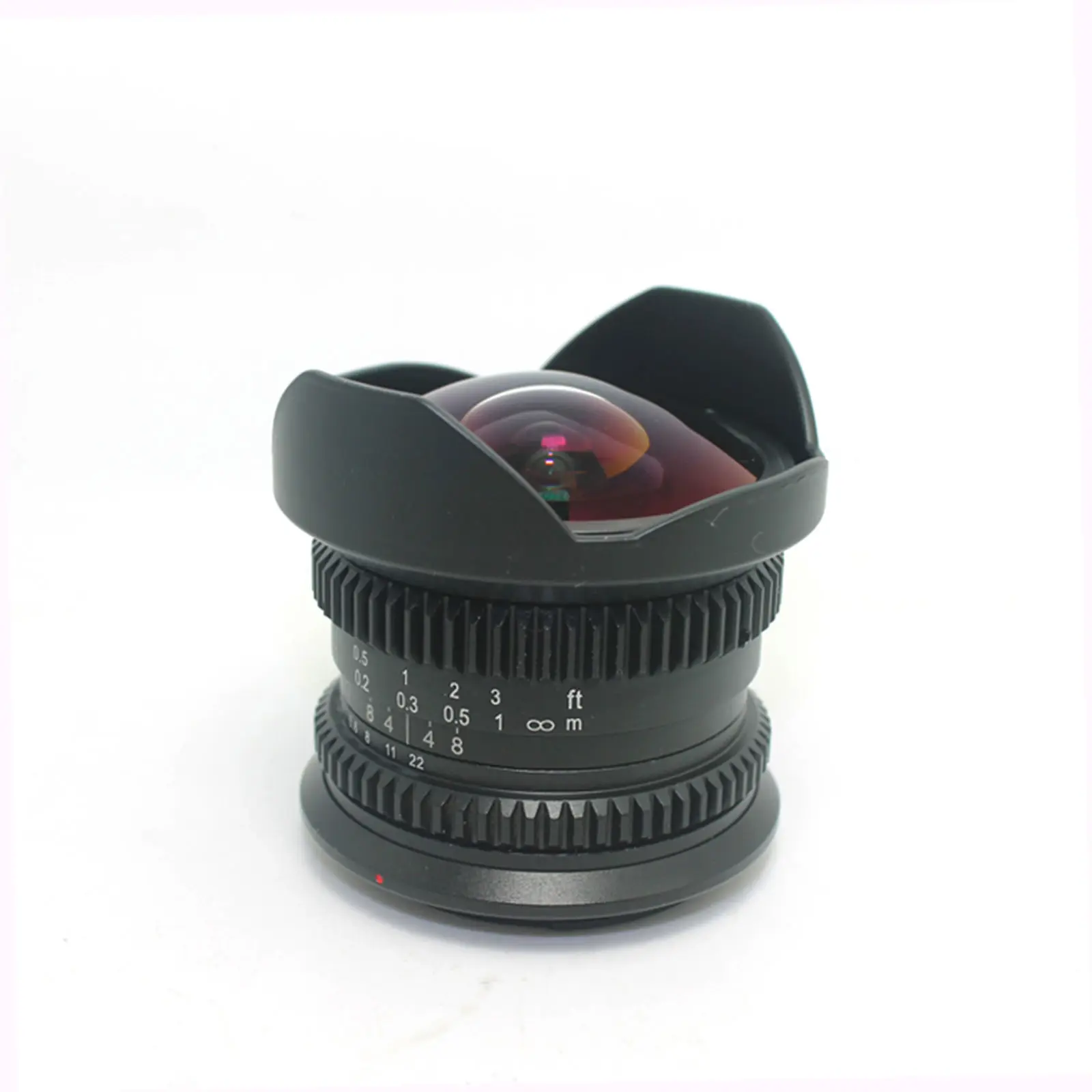 Объектив рыбий глаз для Sony e mount NEX3/5T/6/7 A5000 A6000 A5100 a6300 A7S A7R A7II беззеркальная камера 8