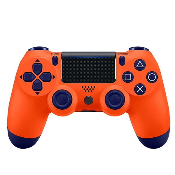 Orange Беспроводной контроллер Bluetooth 4,0, двойной джойстик, геймпады для Playstation PS 4, геймпад, версия 2, для ПК, телефона, видеоигр - Цвет: Orange