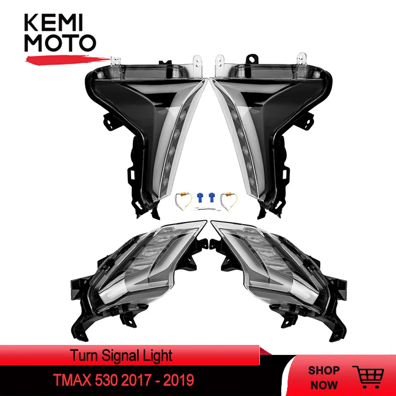 Светодиодная сигнальная лампа для мотоцикла Tmax 530 задний и передний стоп-сигнал