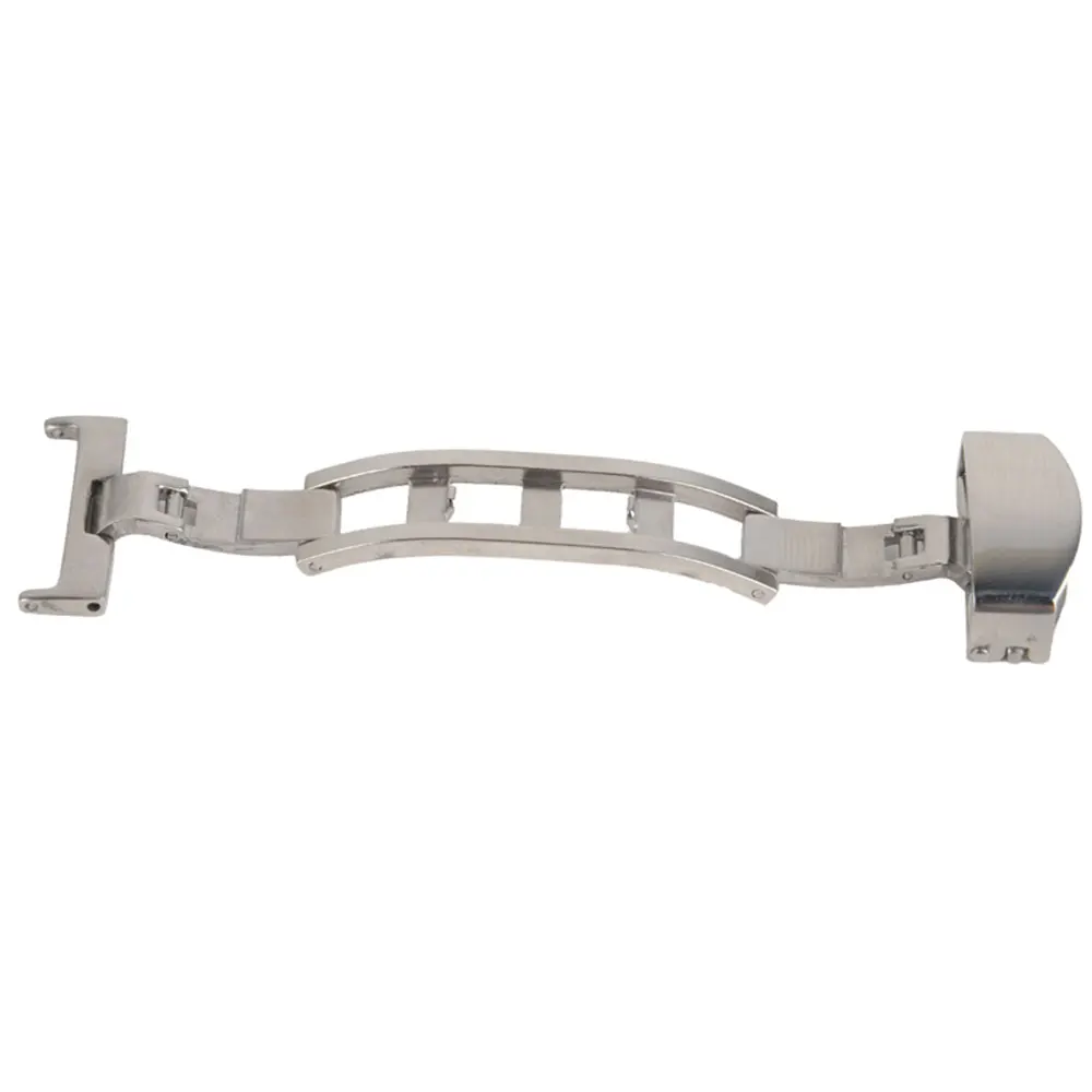 Модный ремешок для часов с двумя кнопками и пряжкой бабочкой 16 22 мм