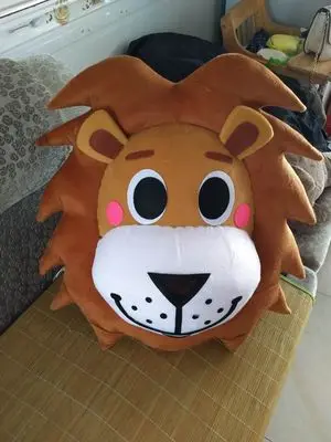 

Custom Made Lion Mascot Cartoon Character Suit Adult Size Carnival Costume Fancy Dress Costumes Animal Mascot Party Costumes
