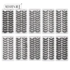 Ресницы 3D норковые, натуральные драматические накладные ресницы, искусственные трафареты для макияжа, 3-20 пар
