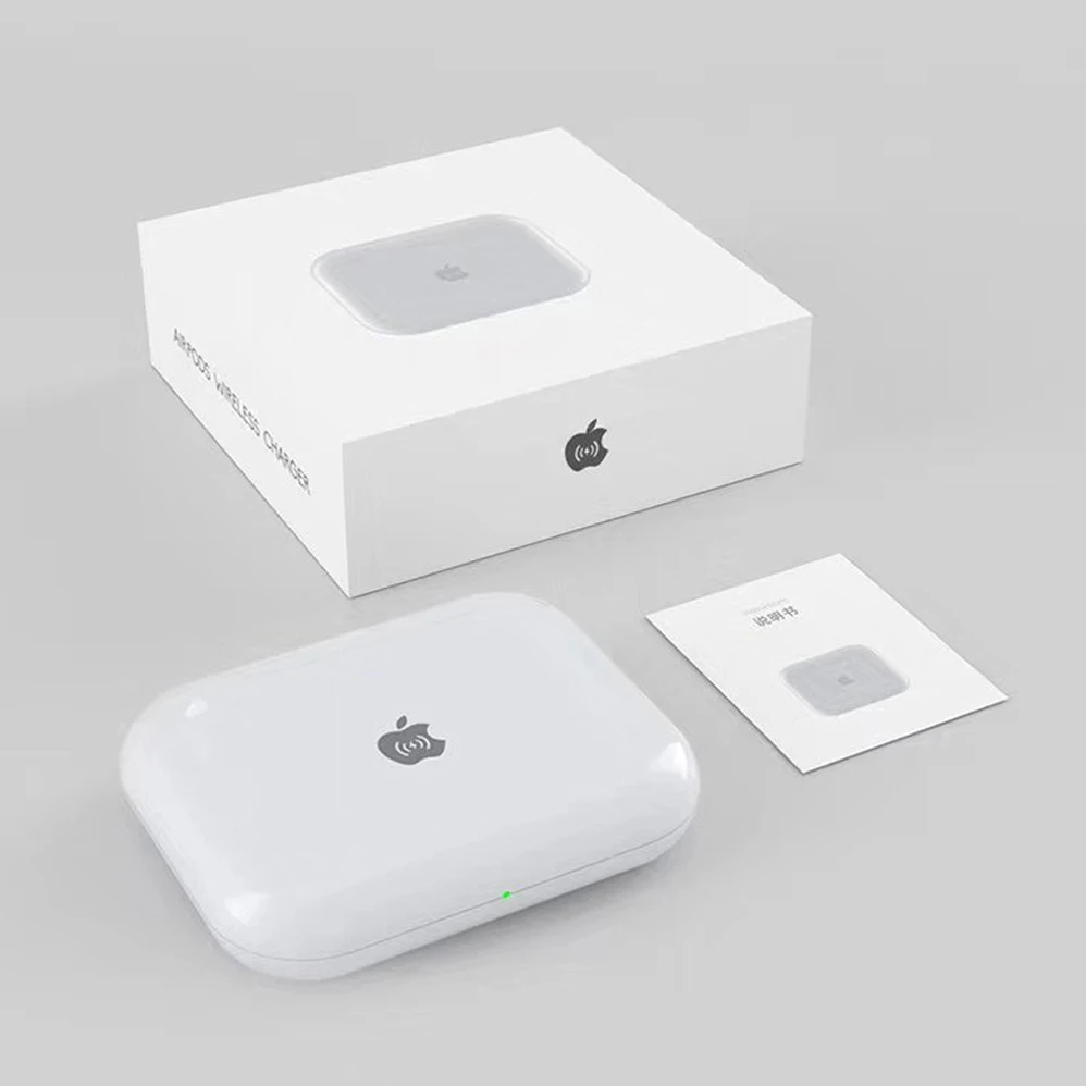 For AirPods Pro Быстрое беспроводное зарядное устройство док-станция для Apple Airpods 2 3 AirPods Pro iPhone 8Plus X XS XR Xs 11 макс. гарнитура Быстрая зарядка коврик - Цвет: For AirPods Pro