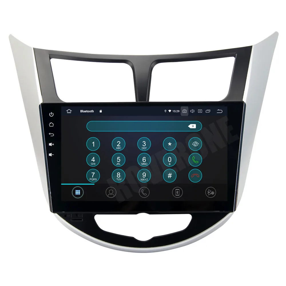RoverOne для Hyundai Solaris Verna Accent I25 Android 10 Авторадио автомобильный GPS Радио стерео