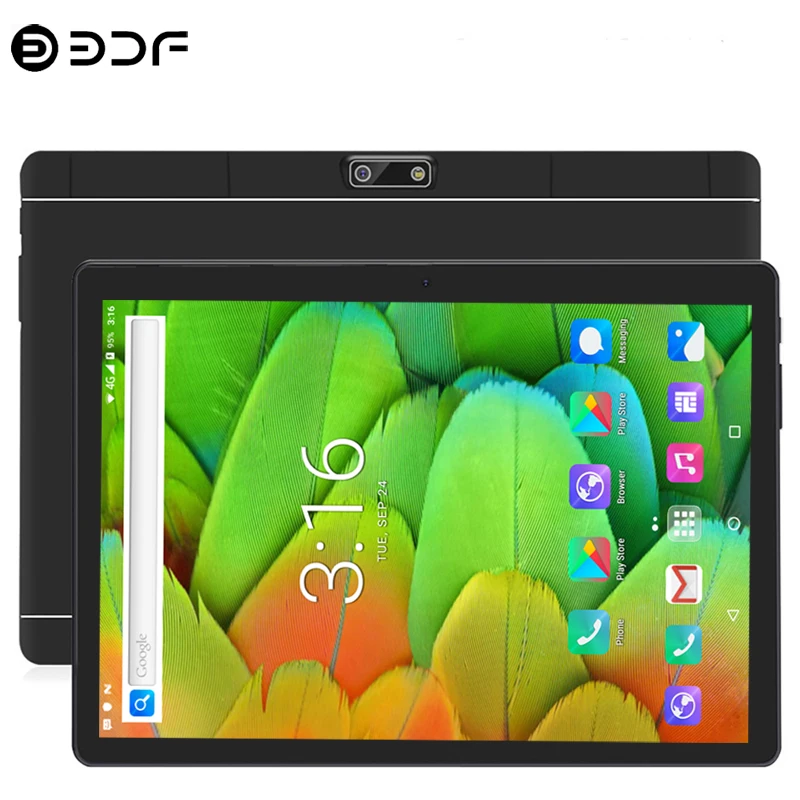 10,1 дюймовый планшетный ПК, 3G/4G, телефонный звонок, 8 ГБ/128 ГБ, Android 9,0, десять ядер, 1,5 ГГц, две sim-карты, поддержка OTG, Wi-Fi, Bluetooth, планшет+ клавиатура