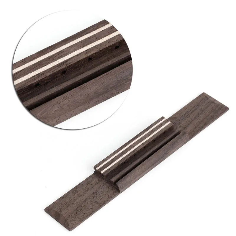 

New Guitar Parts Bridge fit Classical Acoustic Guitar 6 String Rosewood 87HF