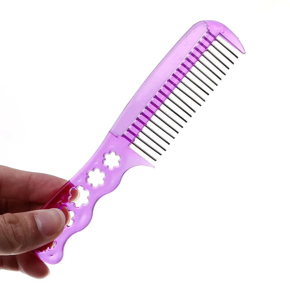 

New Cool Special Hair Wig Hairpiece Care Anti-static 22 Small Steel Tooth Comb