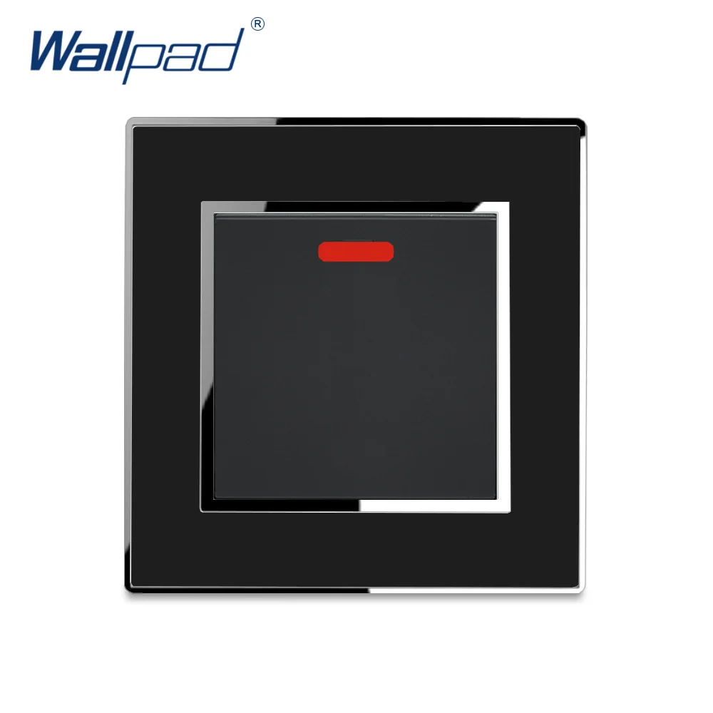 45A переключатель для водяной плиты Wallpad Роскошные Настенные переключатели белая
