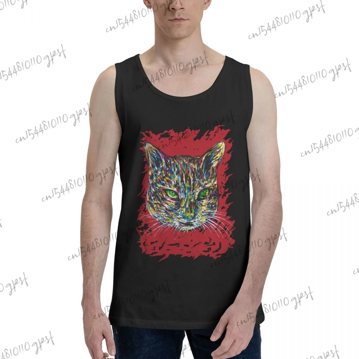 

Playera sin манга Мужская одежда для спортзала