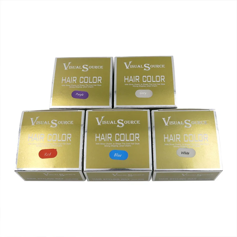 

Disposable Hair Cream Temporary Hair Coloring Styling Wax Multicolor for Party Cosplay Masquerade Unisex 80g STTX889