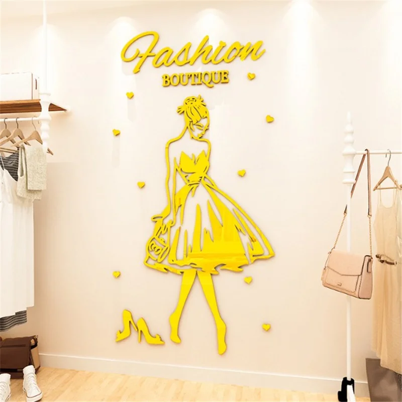 Hot sale Elegant flower vine Acrylic wall stickers Home DIY art wall decor stickers 3d DIY wall stickers